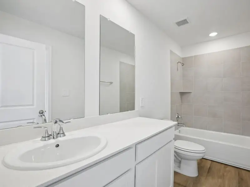 Furnished interior view inside a new home in Waterstone Village, Kyle (Image 5).