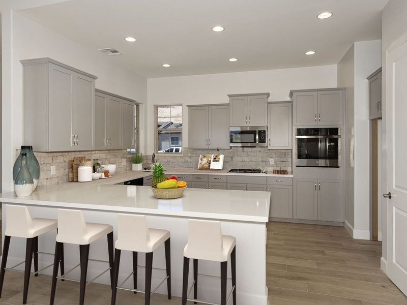 Representative furnished interior of a home built from the The Daybreak by Davidson Homes LLC in Westwood, Prescott (Image 6).