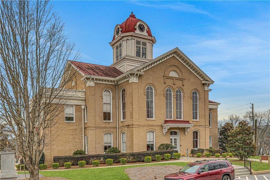Front exterior of a new home in , Jefferson, GA, highlighting curb appeal (Image 27).