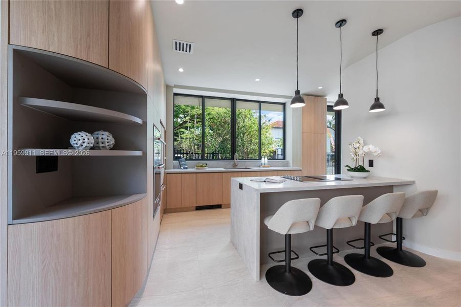 Furnished interior view inside a new home in , Miami (Image 7).