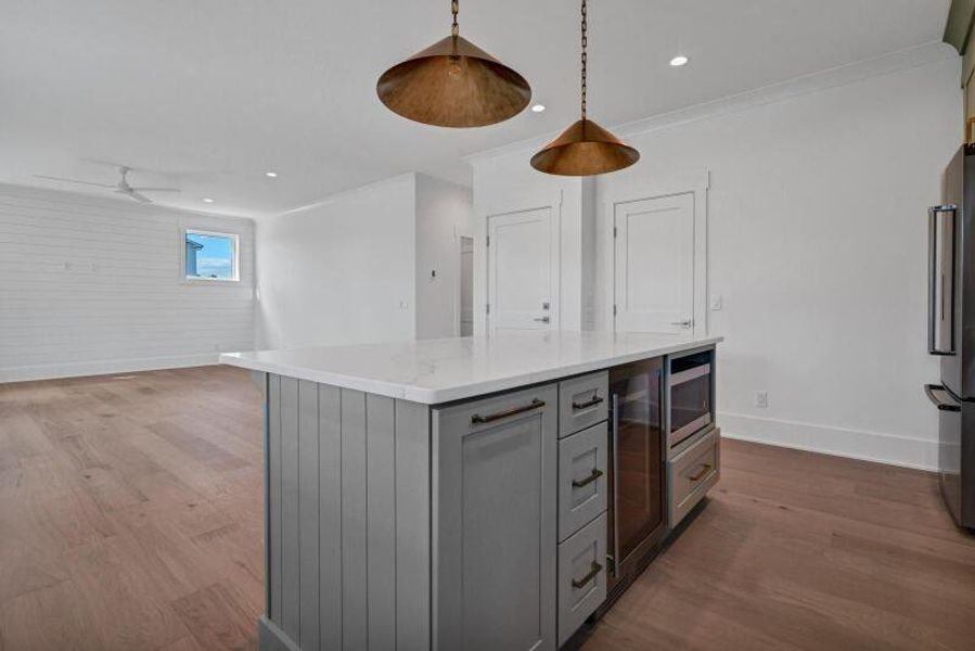 Furnished interior view inside a new home in , Edisto Beach (Image 42).