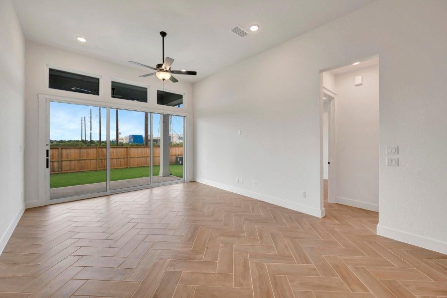 Spacious, unfurnished interior of a new home in Elyson - Reserve Collection, Katy (Image 20). Spacious, unfurnished interior of a new home in Elyson - Reserve Collection, Katy (Image 20).