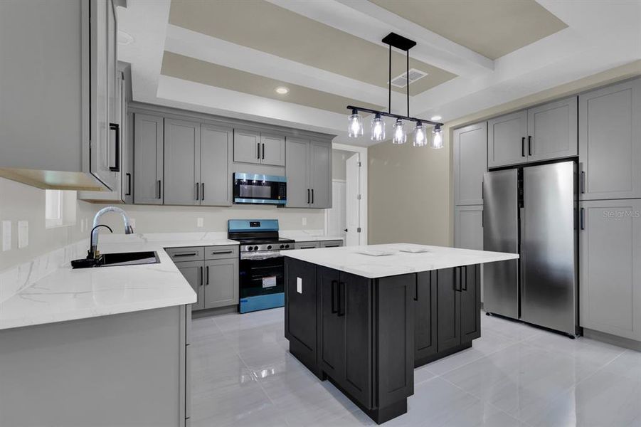 Furnished interior view inside a new home in , Titusville (Image 8).