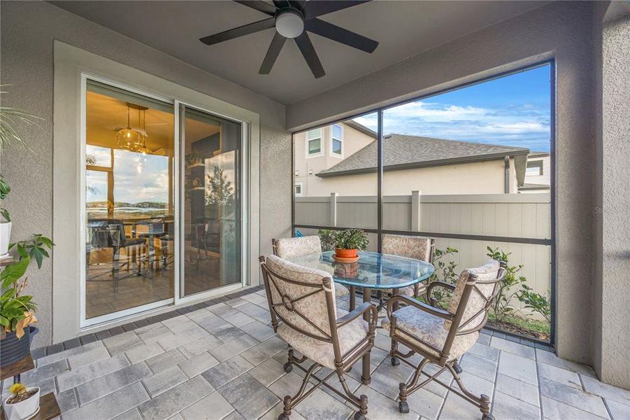 Exterior details and patio area of a home in , Wesley Chapel (Image 37).