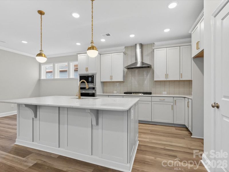 Furnished interior view inside a new home in Whitley Preserve – Park Collection, Mint Hill (Image 6).