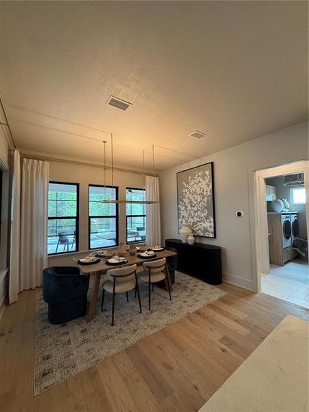 Furnished interior view inside a new home in Laureate Village, Newberry (Image 38).