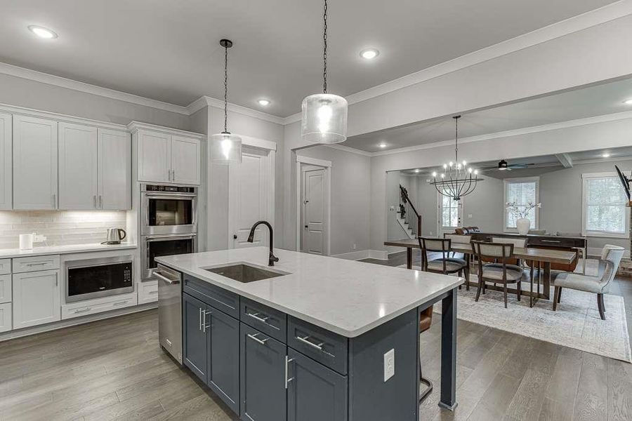 Furnished interior view inside a new home in , Dacula (Image 21).