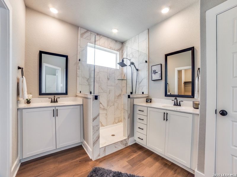 Furnished interior view inside a new home in Stillwater Ranch, San Antonio (Image 17).
