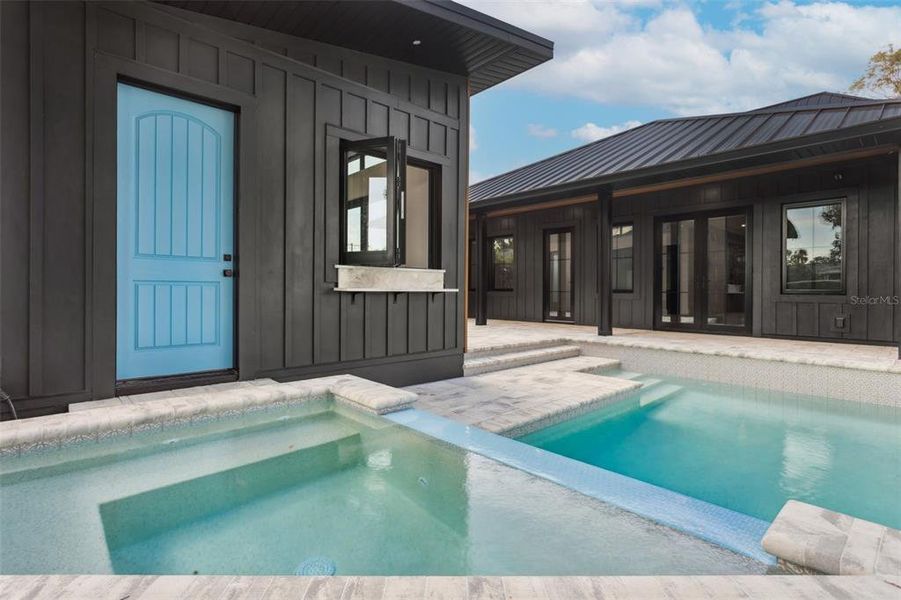 Exterior details and patio area of a home in , Tampa (Image 34). Exterior details and patio area of a home in , Tampa (Image 34).