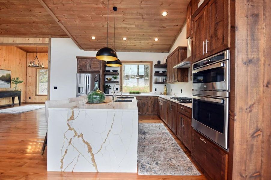 Furnished interior view inside a new home in , Blue Ridge (Image 15). Furnished interior view inside a new home in , Blue Ridge (Image 15).