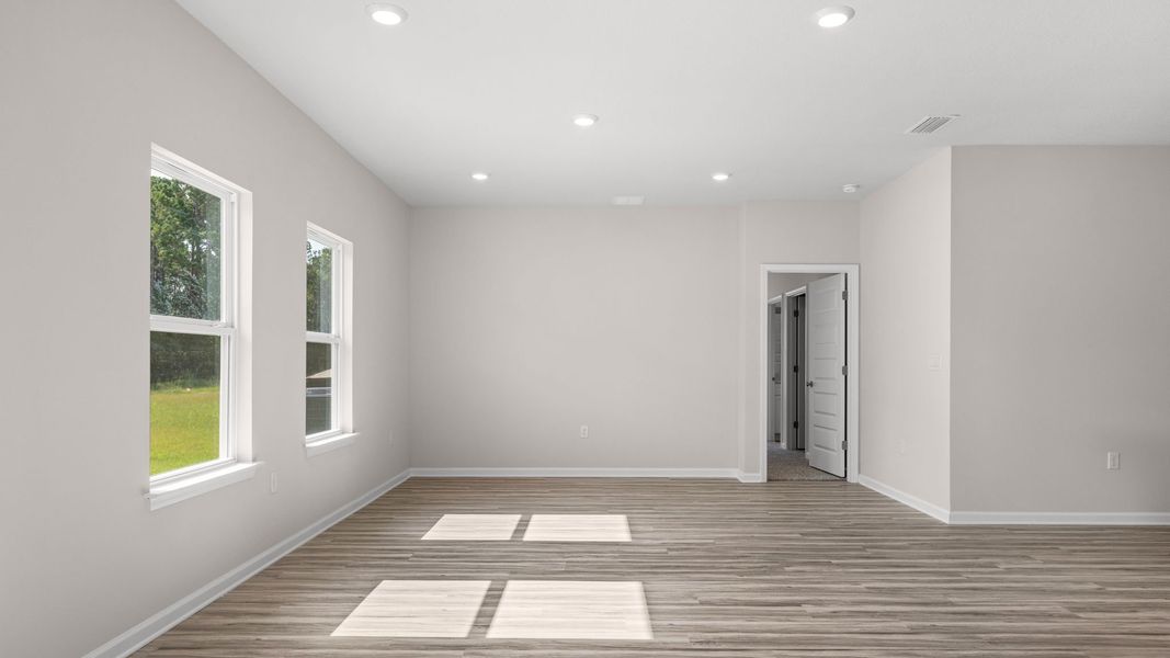 Representative unfurnished interior of a home built from the The Walker by D.R. Horton in Buffer Farms, Port Saint Joe (Image 15).