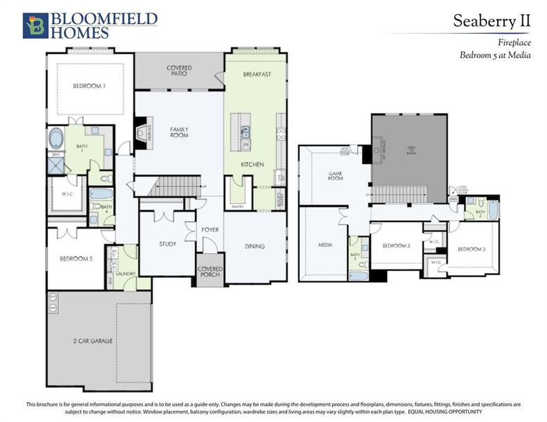 2D floor plan layout of this home in Rockwood, Mansfield, TX (Image 5).