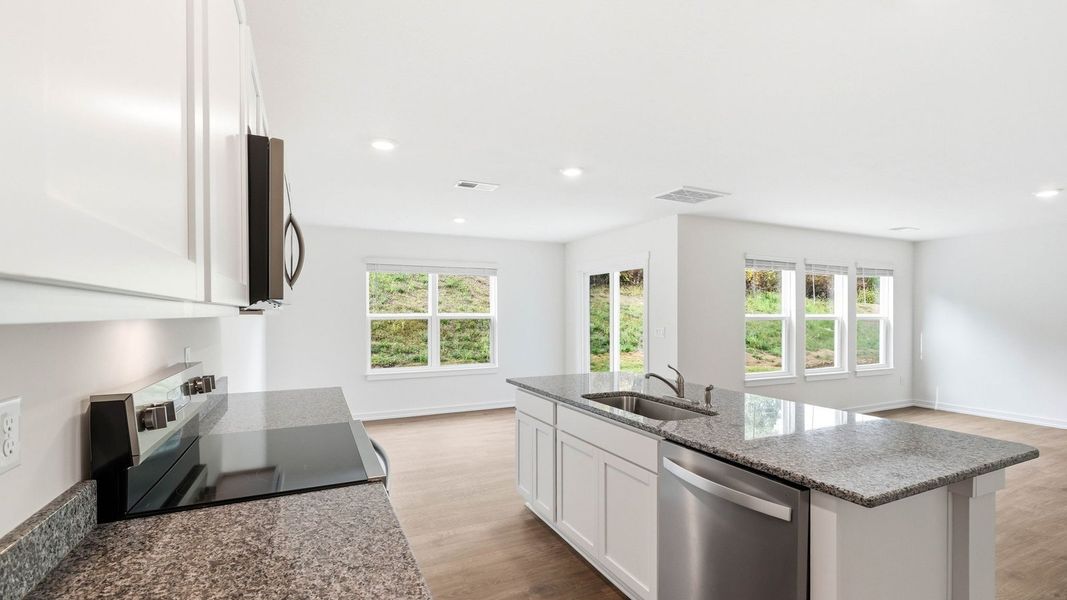 Furnished interior view inside a new home in Oak Hill, Vonore (Image 7).