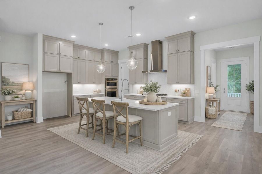 Furnished interior view inside a new home in , Johns Island (Image 7).