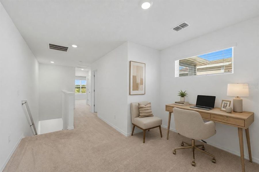 Furnished interior view inside a new home in , Winter Garden (Image 6). Furnished interior view inside a new home in , Winter Garden (Image 6).