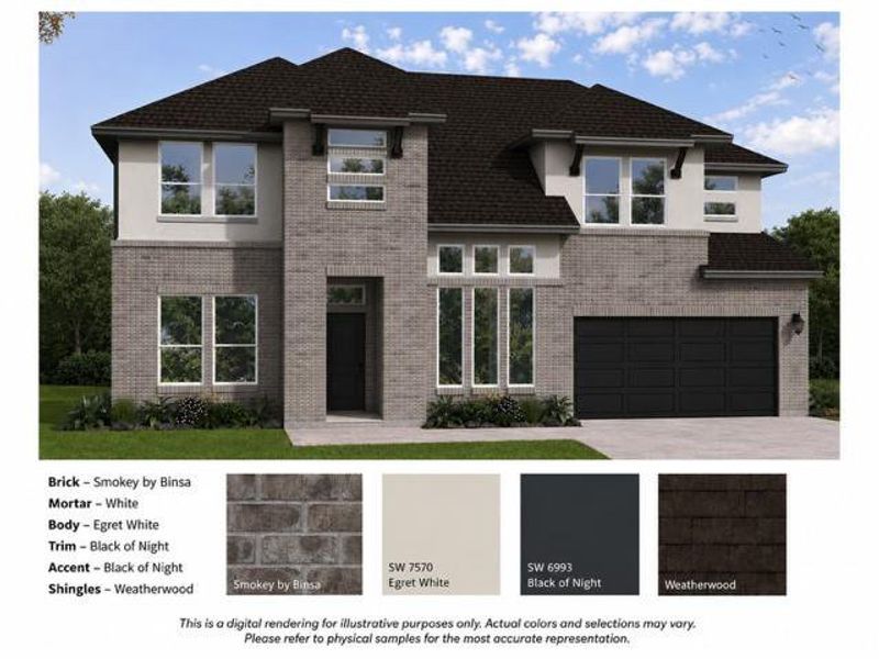 Sample of building materials used in homes in The Meadows at Imperial Oaks, Spring (Image 5). Sample of building materials used in homes in The Meadows at Imperial Oaks, Spring (Image 5).