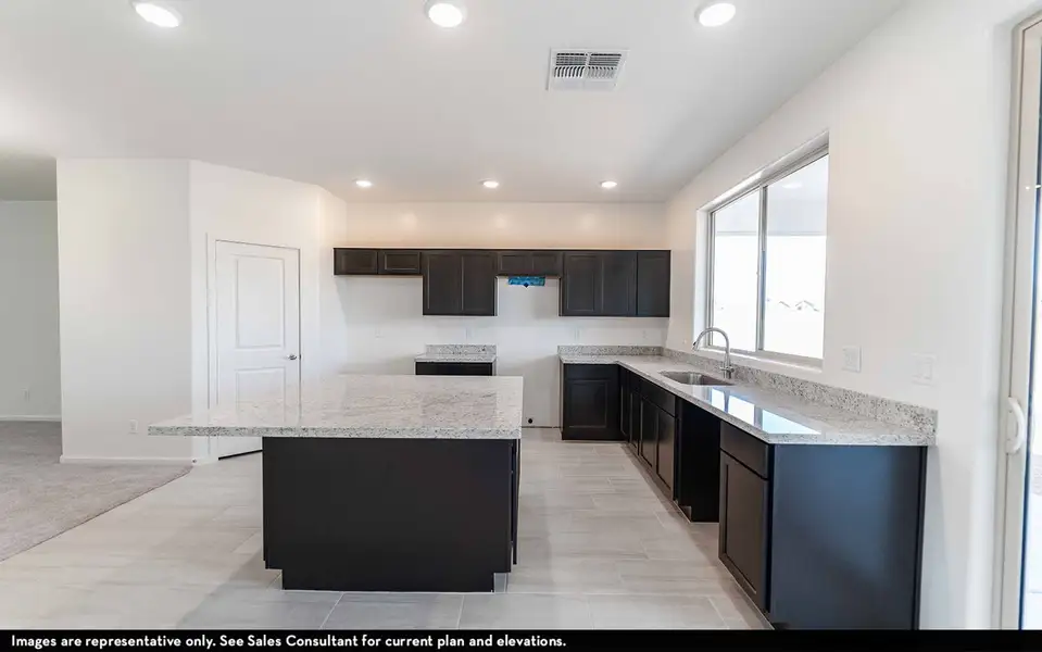 Representative furnished interior of a home built from the Marana by CastleRock Communities in Rancho Mirage, Maricopa (Image 5).