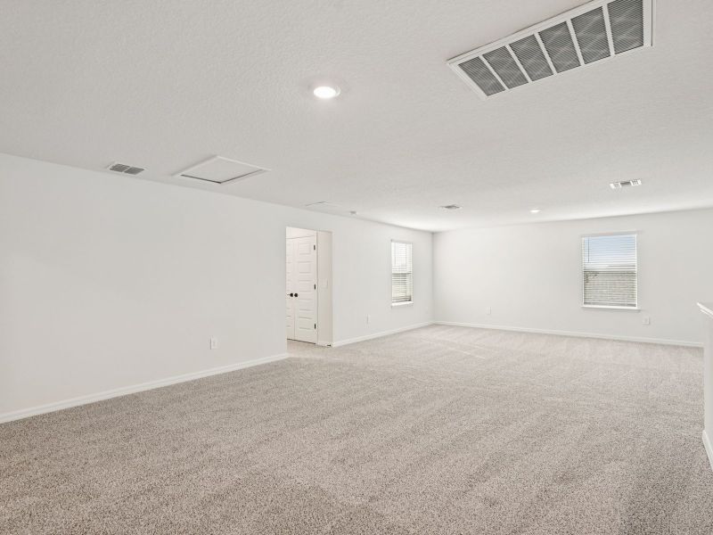 Spacious, unfurnished interior of a new home in Oakfield Trails - Signature Series, Parrish (Image 15). Spacious, unfurnished interior of a new home in Oakfield Trails - Signature Series, Parrish (Image 15).