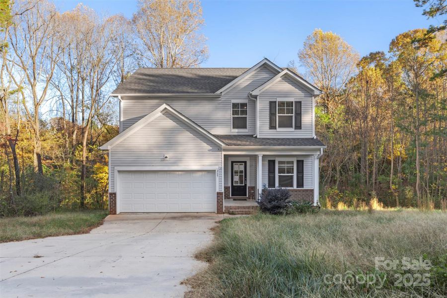 Front exterior of a new home in , Salisbury, NC, highlighting curb appeal (Image 28).