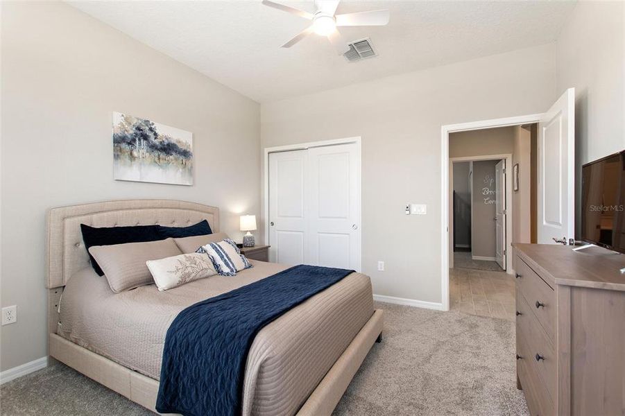 Furnished interior view inside a new home in , Minneola (Image 36).
