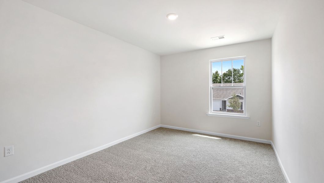 Representative unfurnished interior of a home built from the ELSTON by D.R. Horton in Baxter Village, Boiling Springs (Image 24). Representative unfurnished interior of a home built from the ELSTON by D.R. Horton in Baxter Village, Boiling Springs (Image 24).