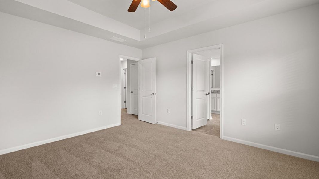 Representative unfurnished interior of a home built from the Ansley by D.R. Horton in Byrd Village, Graniteville (Image 20).