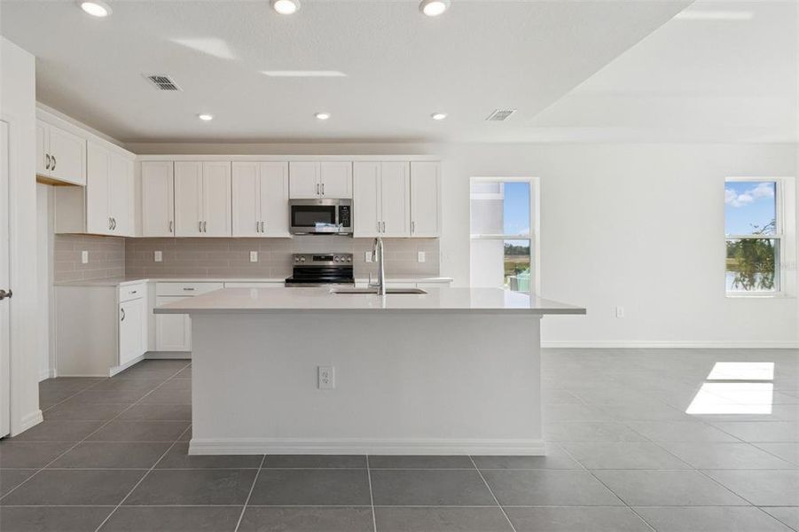 Furnished interior view inside a new home in Southpointe, Palmetto (Image 6).