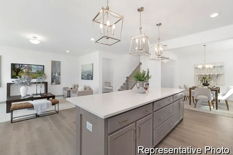 Furnished interior view inside a new home in Huntington Hills, Lincolnton (Image 4). Furnished interior view inside a new home in Huntington Hills, Lincolnton (Image 4).