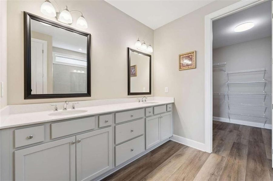 Furnished interior view inside a new home in , Hoschton (Image 12). Furnished interior view inside a new home in , Hoschton (Image 12).