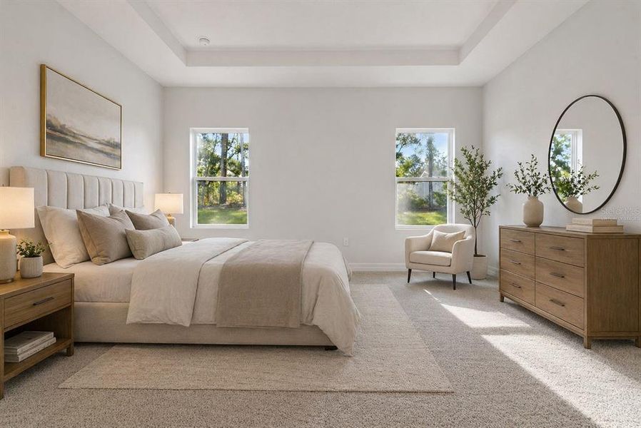 Furnished interior view inside a new home in , Ocala (Image 8).