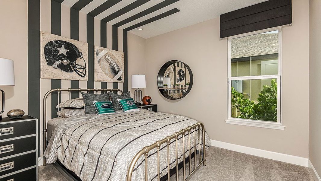 Representative furnished interior of a home built from the Java by Taylor Morrison in Ardisia Park, New Smyrna Beach (Image 16).