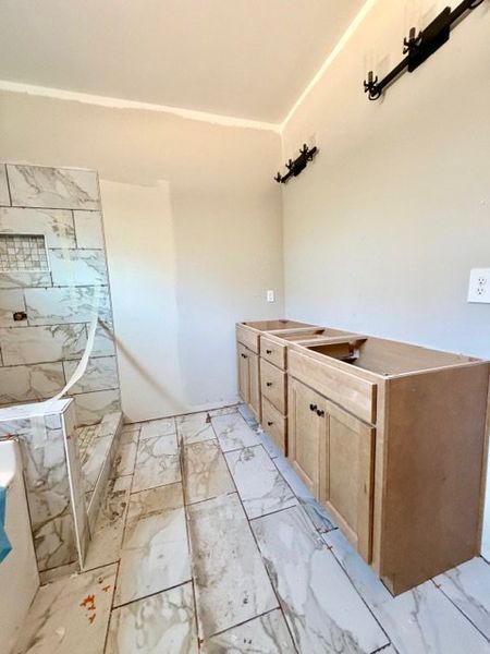 In-progress construction of a new home in Forrest Farms, Greenville, GA (Image 8).