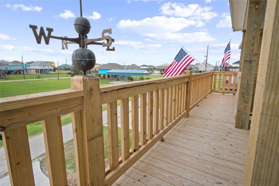Exterior details and patio area of a home in , Crystal Beach (Image 26). Exterior details and patio area of a home in , Crystal Beach (Image 26).