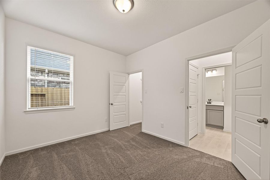 Spacious, unfurnished interior of a new home in Rates starting as low as, Iowa Colony (Image 27).