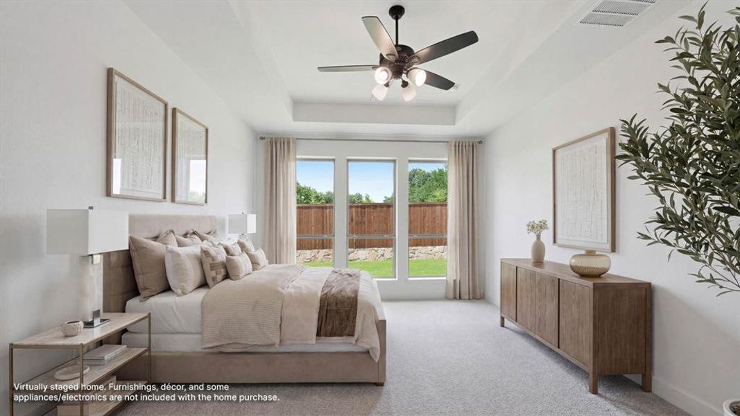 Furnished interior view inside a new home in The Heights at Uptown Celina, Celina (Image 11).