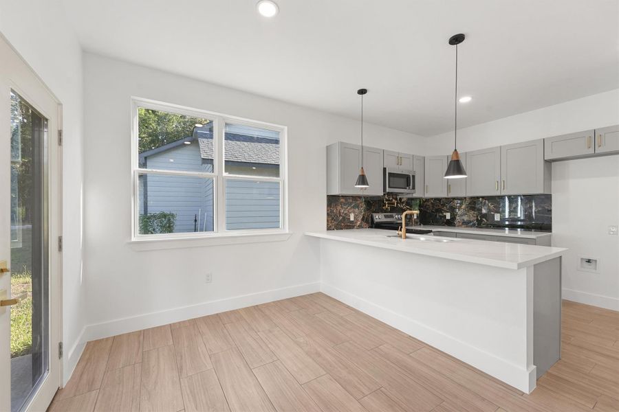 Furnished interior view inside a new home in , Coldspring (Image 3). Furnished interior view inside a new home in , Coldspring (Image 3).