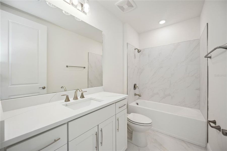 Furnished interior view inside a new home in Bungalow Walk at Lakewood Ranch, Lakewood Ranch (Image 6).