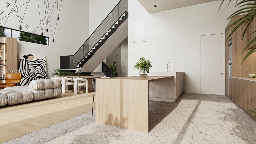 Furnished interior view inside a new home in , North Bay Village (Image 9).