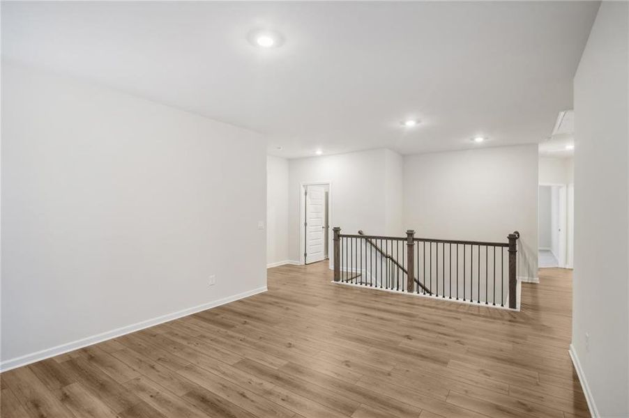 Spacious, unfurnished interior of a new home in Pinecrest Ridge, Dacula (Image 17). Spacious, unfurnished interior of a new home in Pinecrest Ridge, Dacula (Image 17).