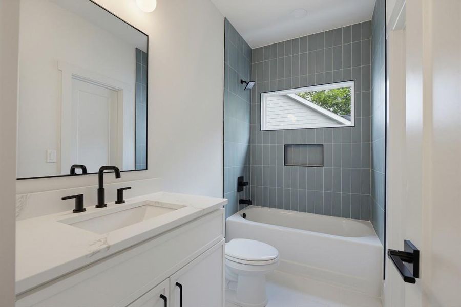 Furnished interior view inside a new home in , Atlanta (Image 14).