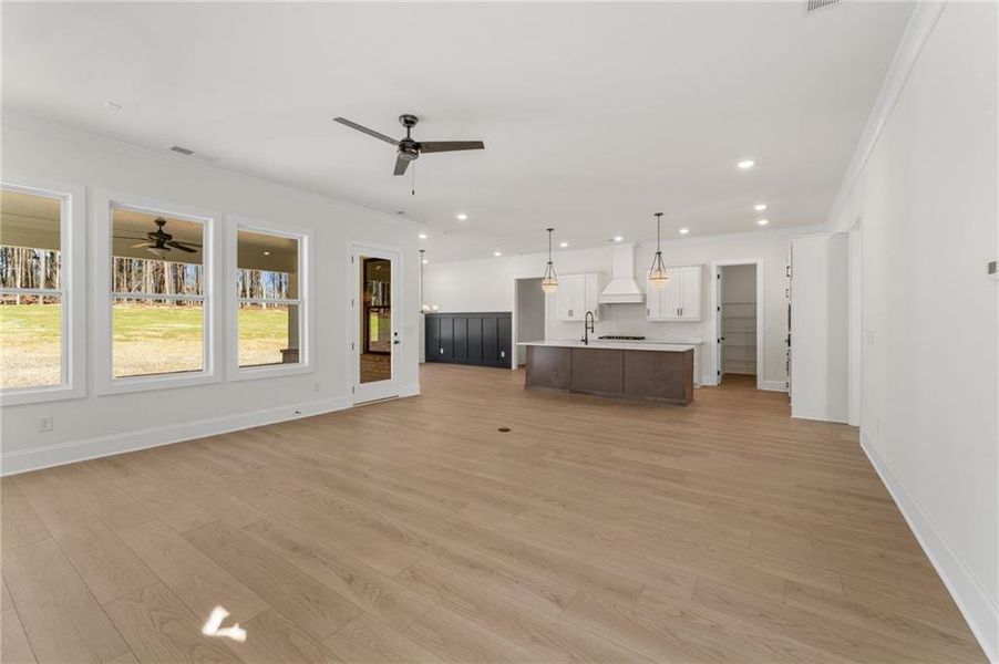 Spacious, unfurnished interior of a new home in The Reserve at Knollwood, Canton (Image 30).