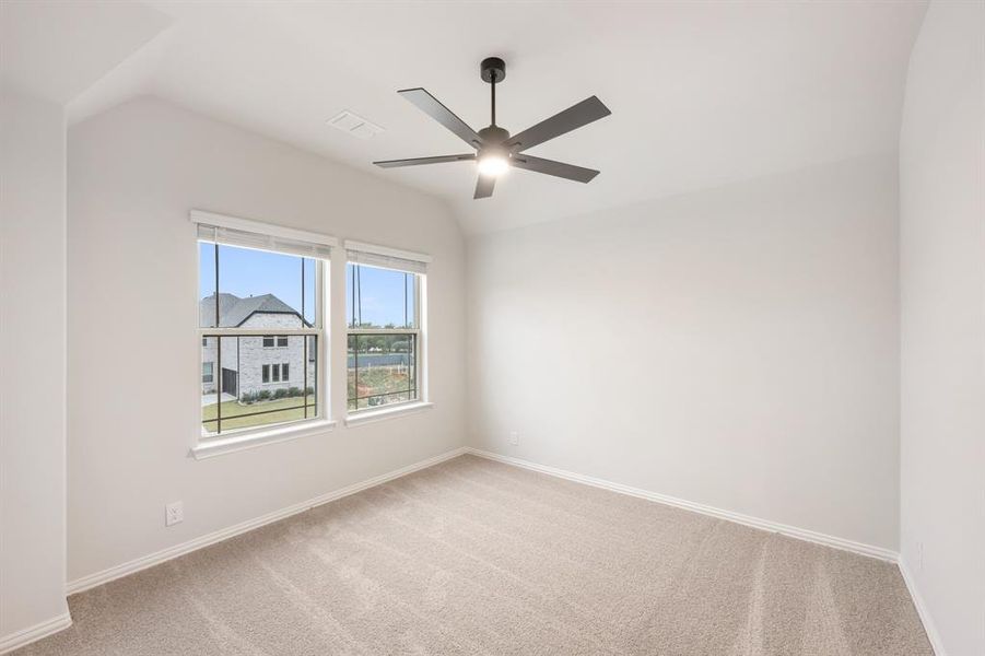 Spacious, unfurnished interior of a new home in Union Park Classic 55, Little Elm (Image 23).