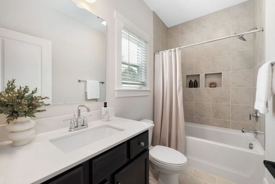 Representative furnished interior of a home built from the Kemp by True Homes in Wheatfield Estates, Statesville (Image 21).