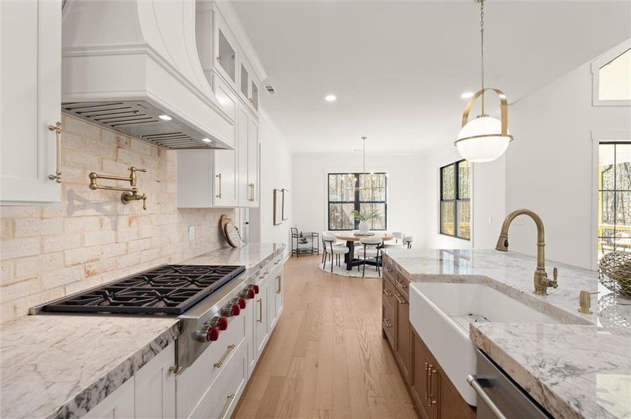 Furnished interior view inside a new home in , Ball Ground (Image 8).