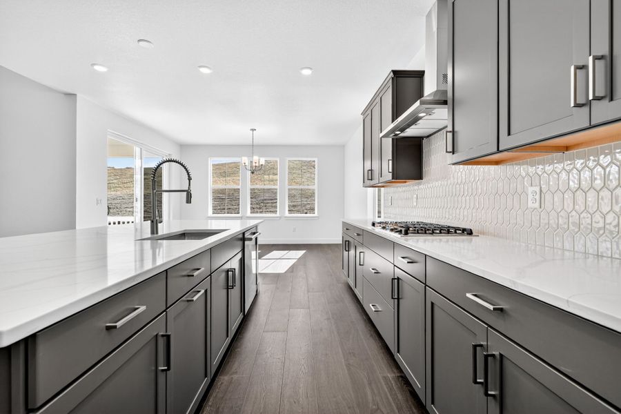 Furnished interior view inside a new home in Macanta Destination Collection, Castle Rock (Image 5).