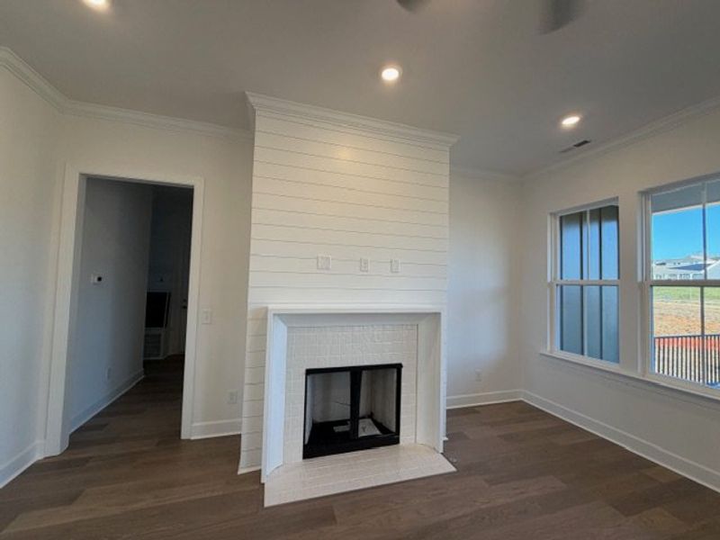 7344 Dutch River Cir., Fireplace in Great Room