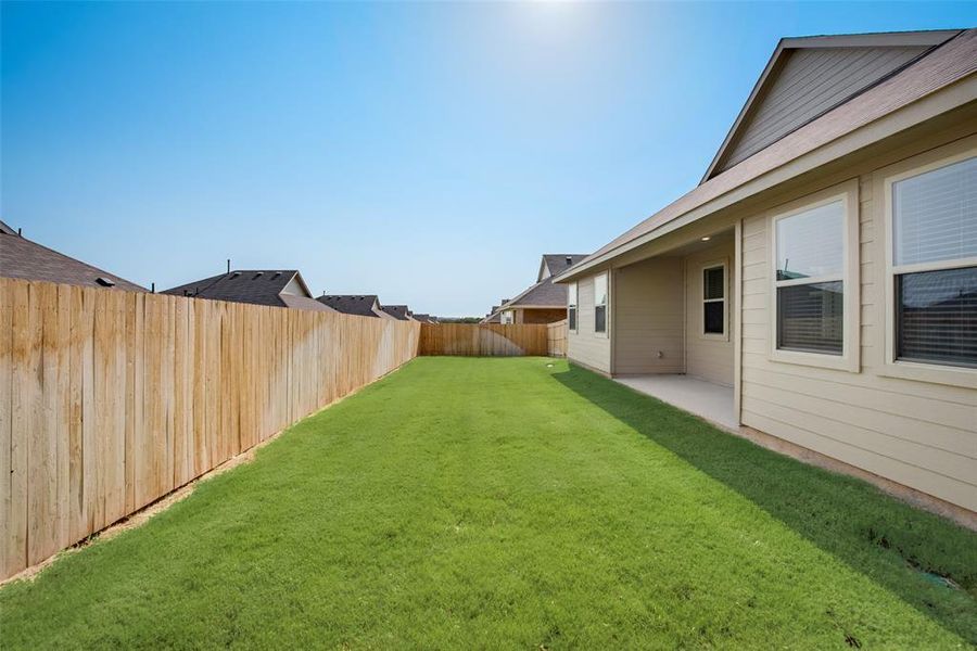 View of yard featuring a patio area