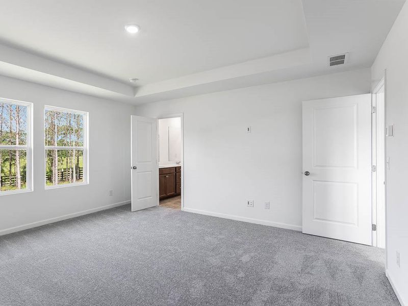 Spacious, unfurnished interior of a new home in Heritage River, Euharlee (Image 26). Spacious, unfurnished interior of a new home in Heritage River, Euharlee (Image 26).