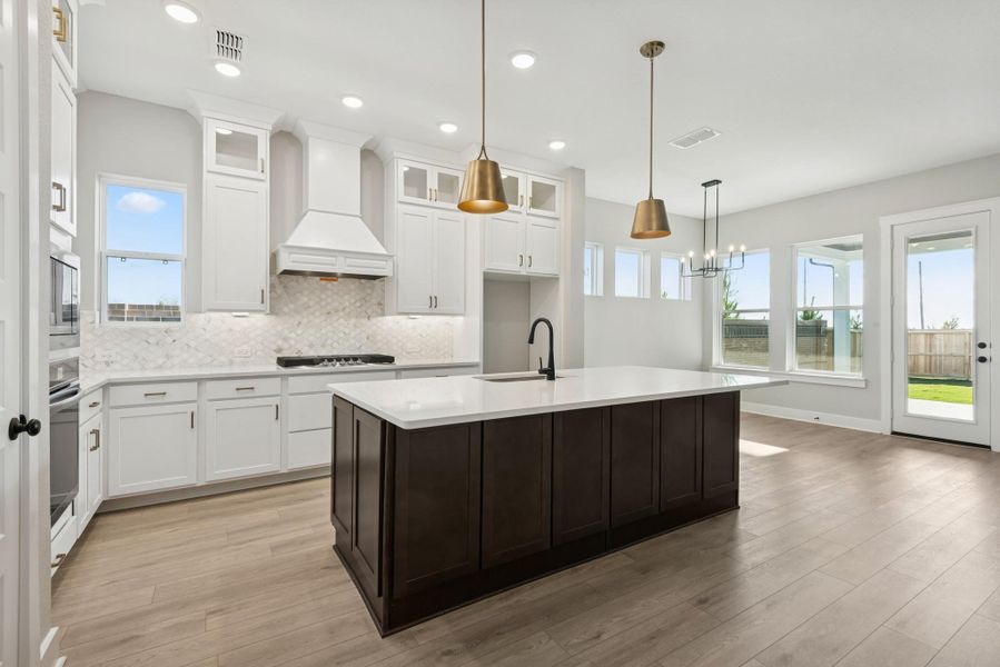 Furnished interior view inside a new home in , Katy (Image 11).