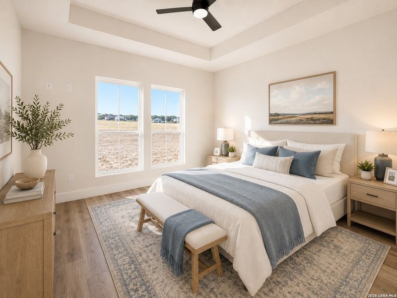 Furnished interior view inside a new home in , La Vernia (Image 16).